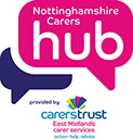 Nottingham carers hub logo